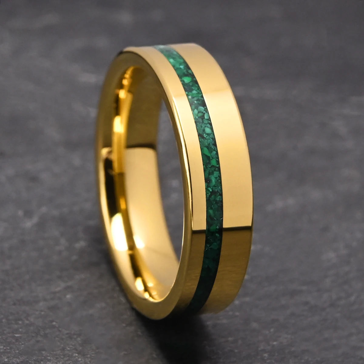 luxury gold plated wedding engagement rings anillo hombre man jewelry tungsten ring anillos para mujer elegantes bizuteria